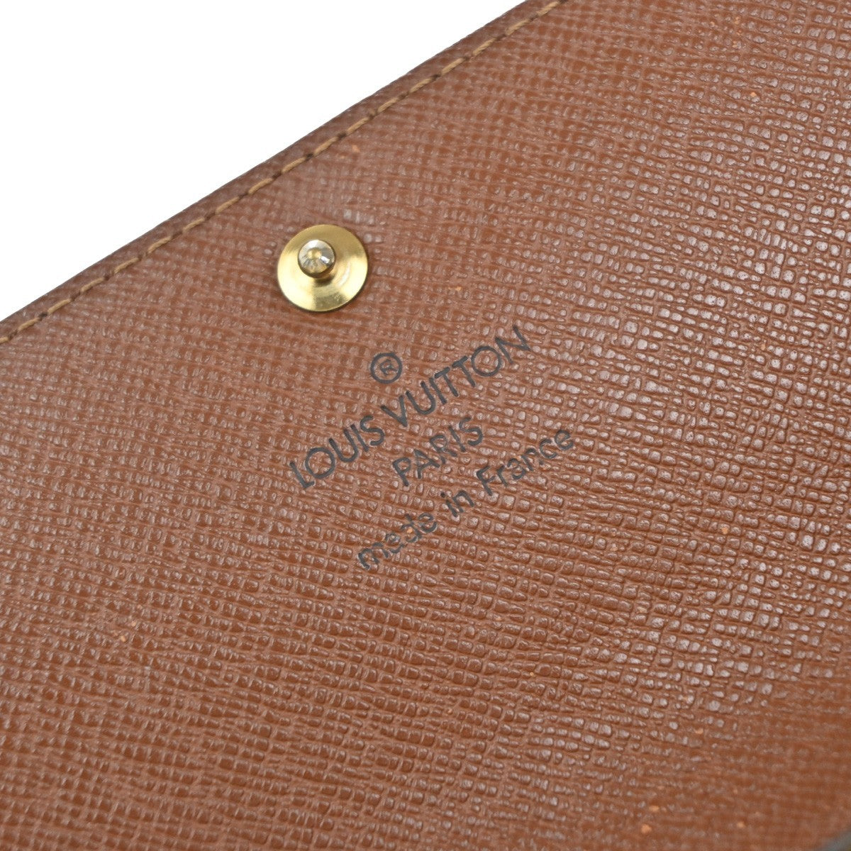 LOUIS VUITTON Porte Monnaie Credit Bifold Wallet Monogram Leather M61725 61KP379