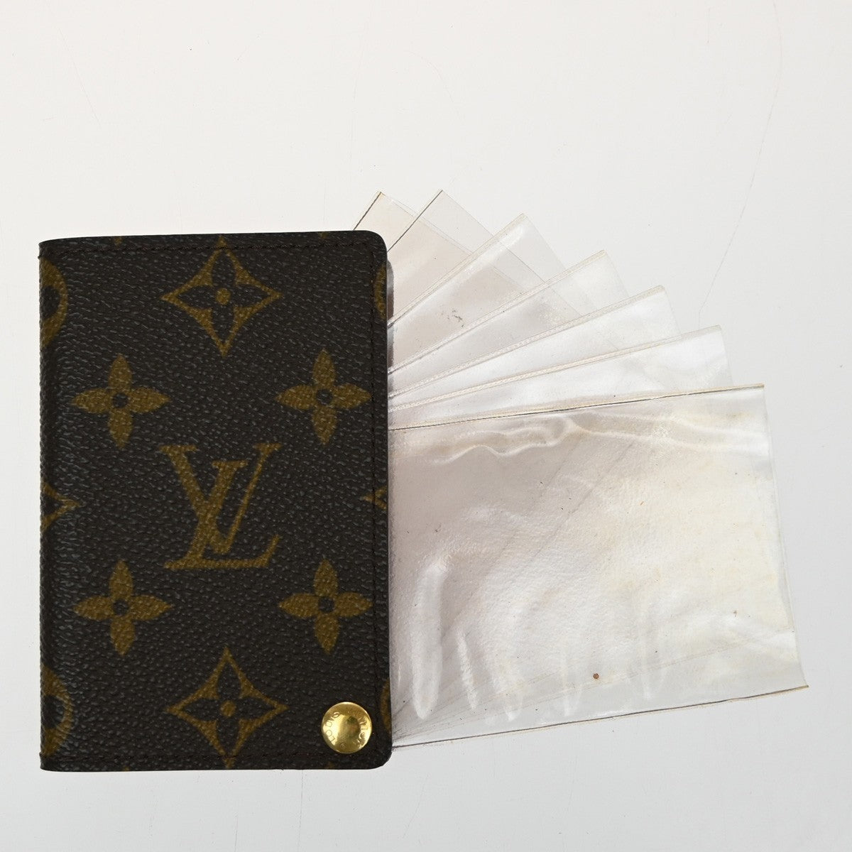 LOUIS VUITTON Porte Carte Credit Pression Card Case Monogram BN M60937 67MA638