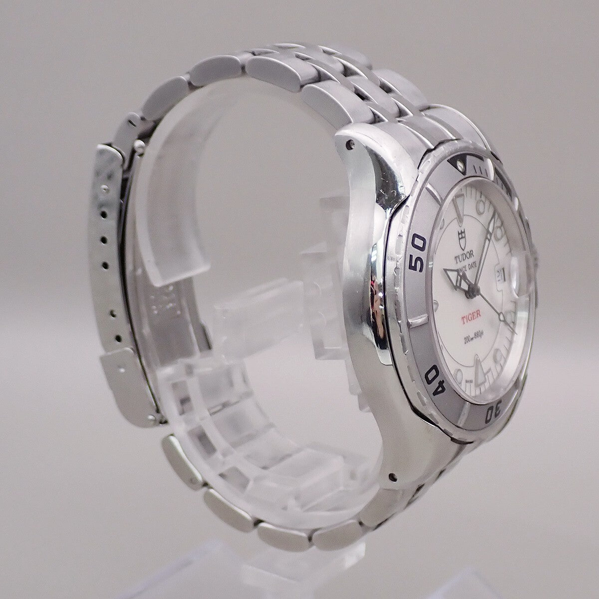 TUDOR Prince Date Hydronaut TIGER 40mm Watch Stainless Steel Ref.89190 620RK951