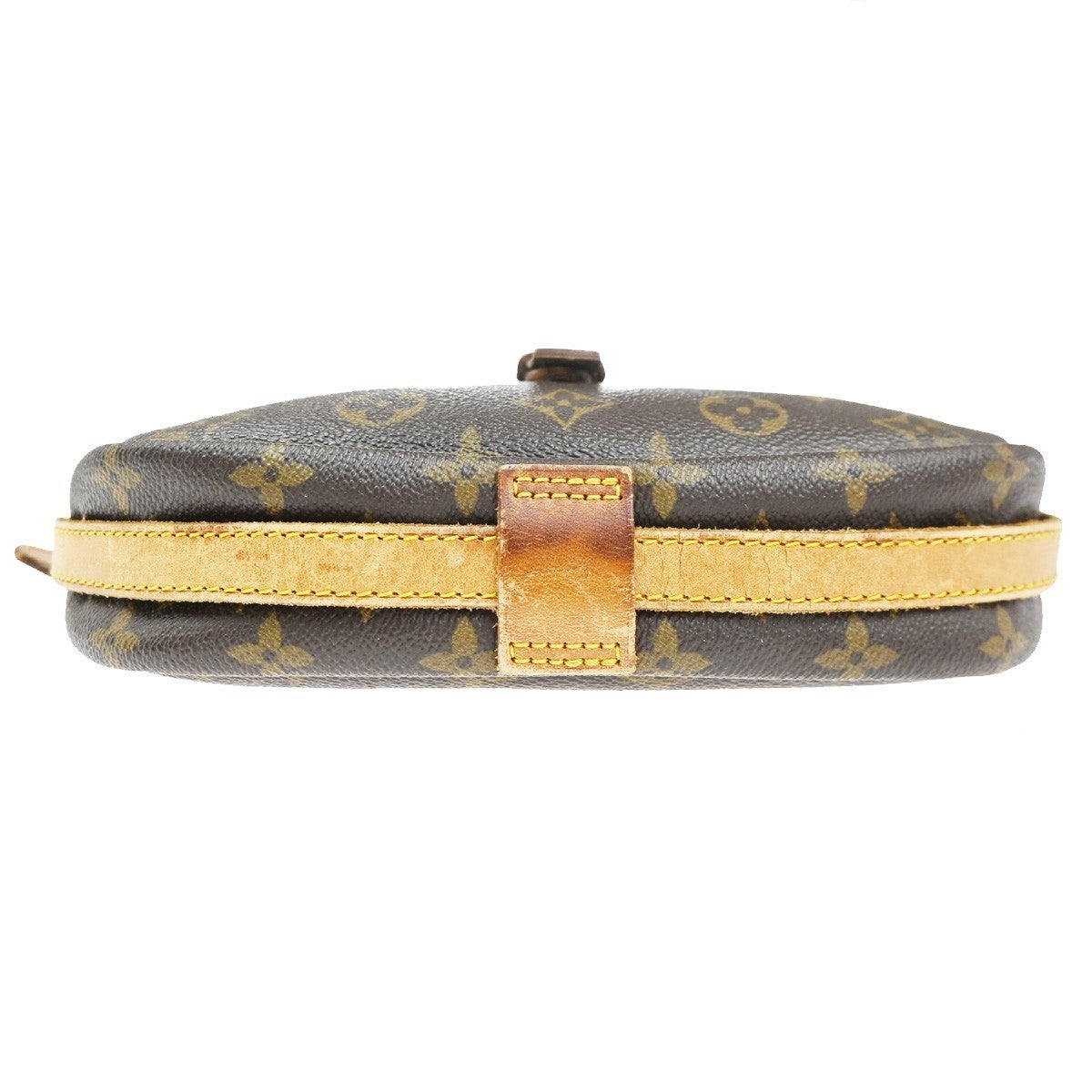 LOUIS VUITTON Jeune Fille MM Shoulder Bag Monogram Leather Brown M51226 34TA475