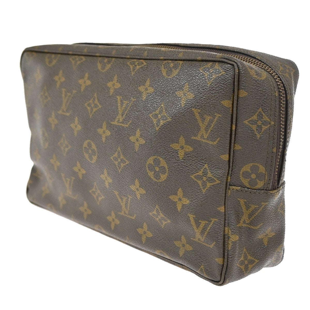 LOUIS VUITTON Trousse Toilette 28 Clutch Hand Bag Monogram Brown M47522 66CA913