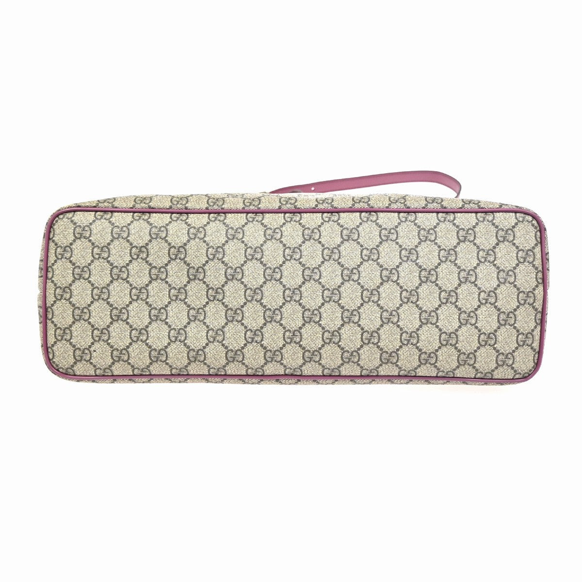 GUCCI Logo GG Pattern 2Way Shoulder Tote Bag Supreme Leather BN PK GHW 76KD024
