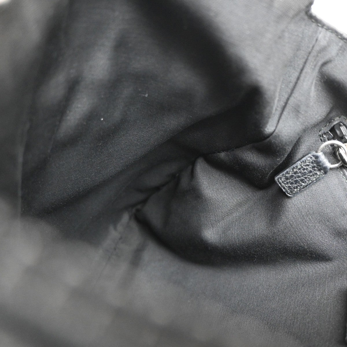 GUCCI GG Pattern Crossbody Shoulder Bag Canvas Leather Black Italy 31KB394