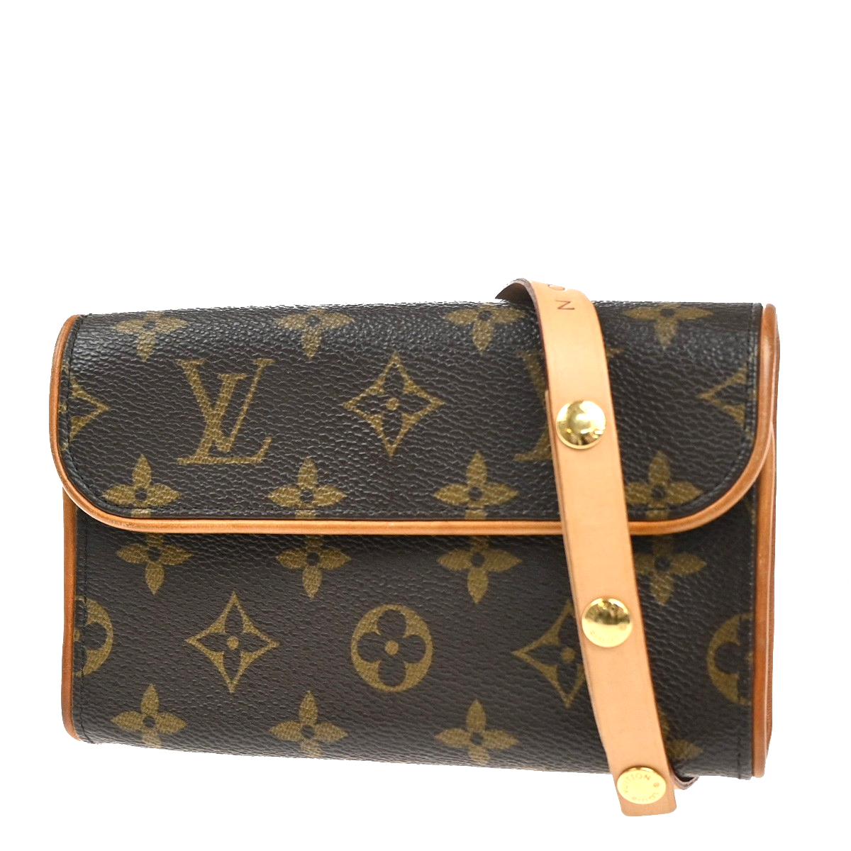 LOUIS VUITTON Pochette Florentine Bum Bag XS Monogram Leather BN M51855 72MA201