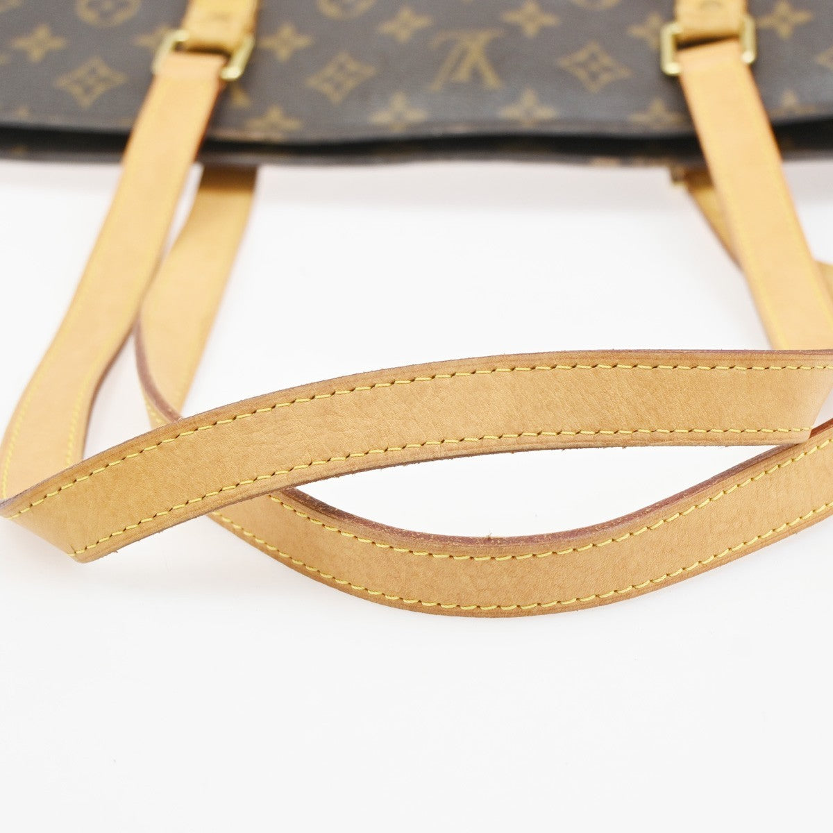 LOUIS VUITTON BABYLONE Shoulder Bag Monogram Leather Brown France M51102 32YJ032