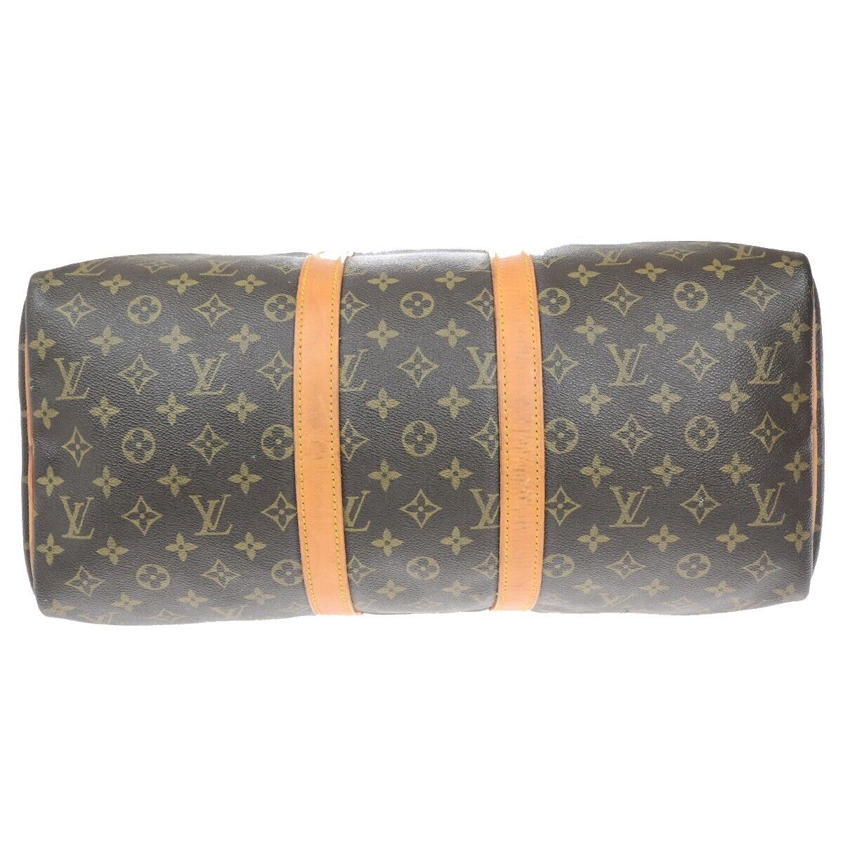 LOUIS VUITTON Keepall 45 Travel Hand Bag Monogram Leather Brown M41428 81ED924
