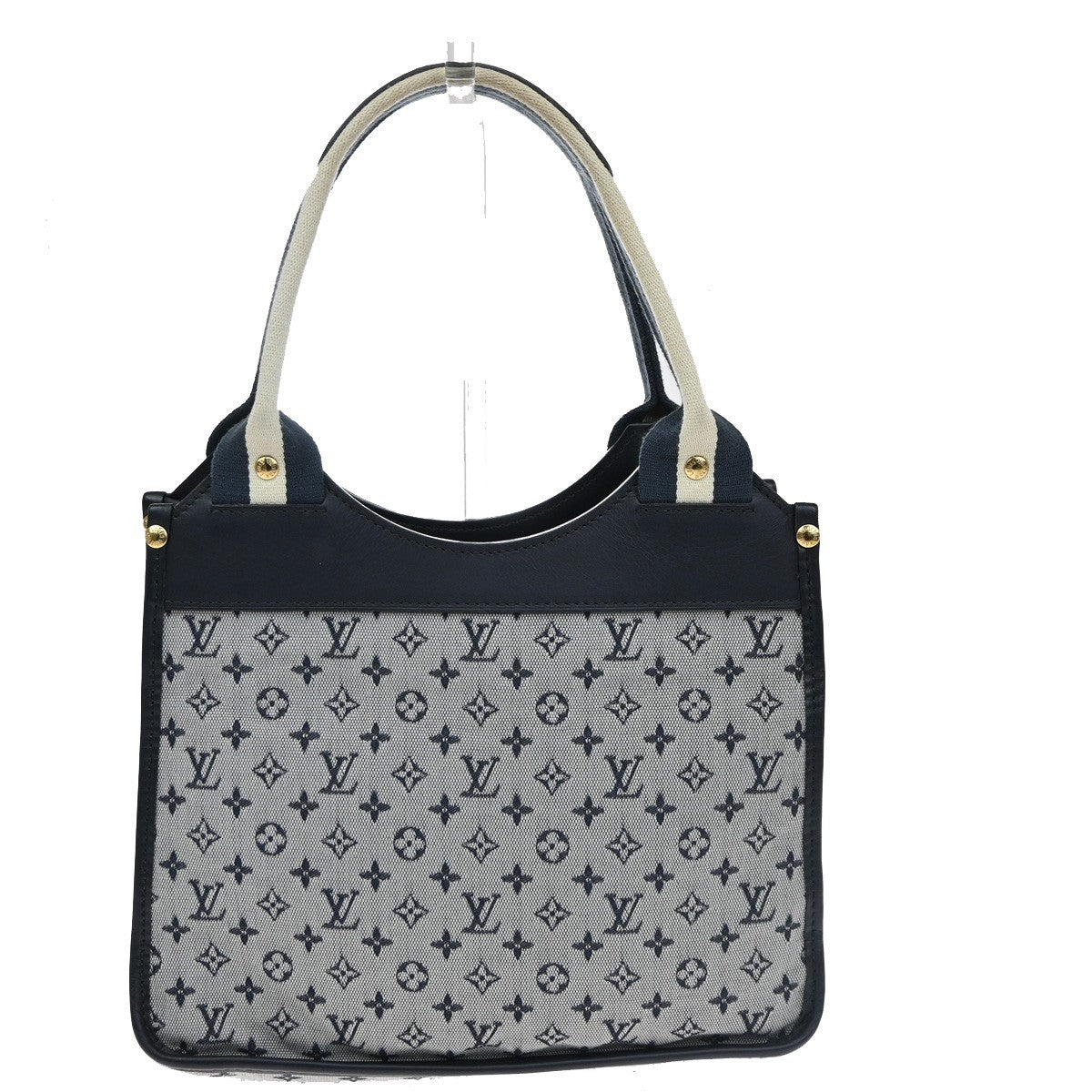 LOUIS VUITTON Sac Catherine Shoulder Bag Monogram Mini Lin  Gray M92325 11TA700