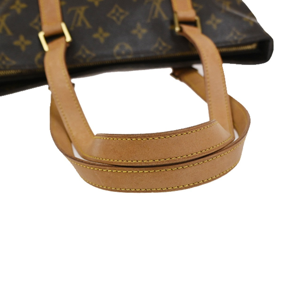 LOUIS VUITTON Cabas Piano Shoulder Bag Monogram Leather Brown M51148 16YJ022