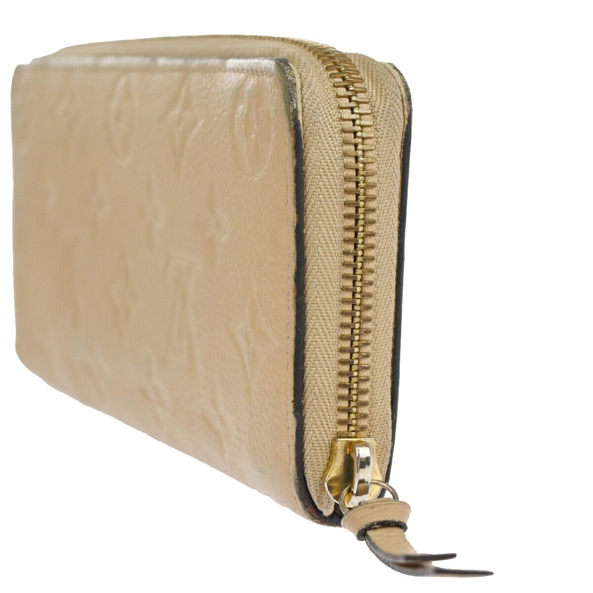 LOUIS VUITTON Clemence Long Bifold Wallet Monogram Empreinte BE M60173 64KA130