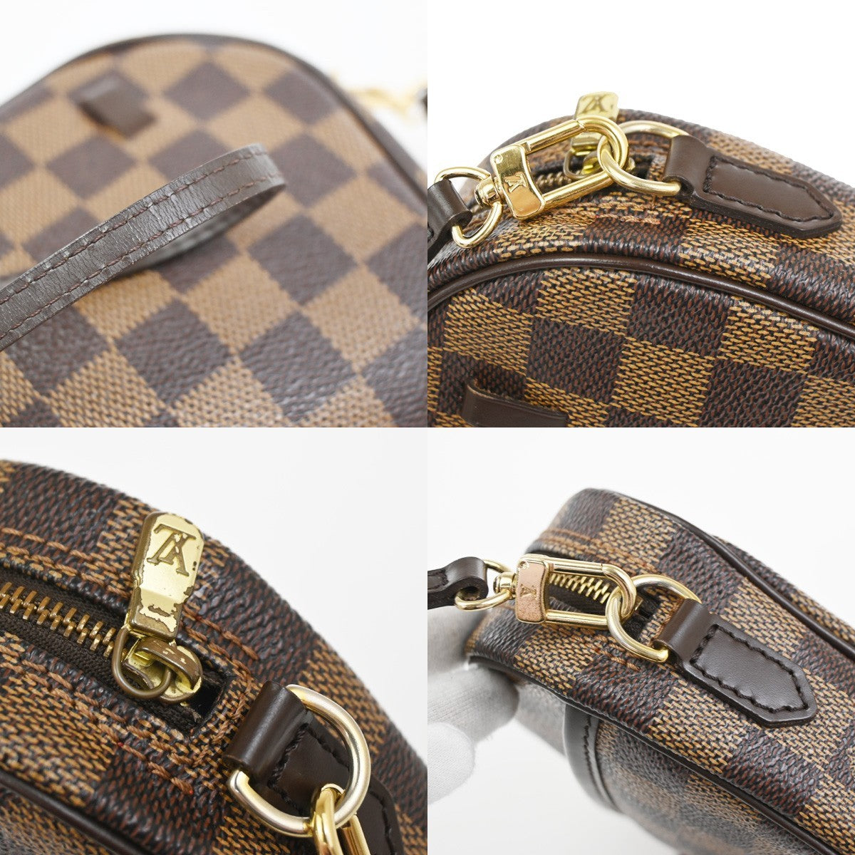 LOUIS VUITTON Pochette Ipanema Mini Shoulder Bag Damier Leather N51296 21YJ184