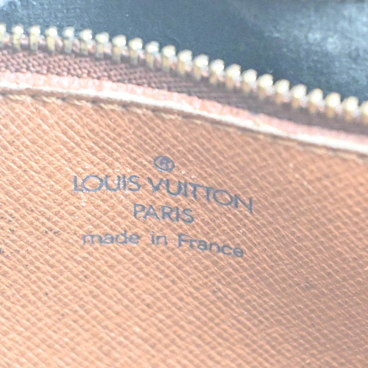 LOUIS VUITTON Jeune Fille GM Shoulder Bag Monogram Leather Brown M51225 65MA379