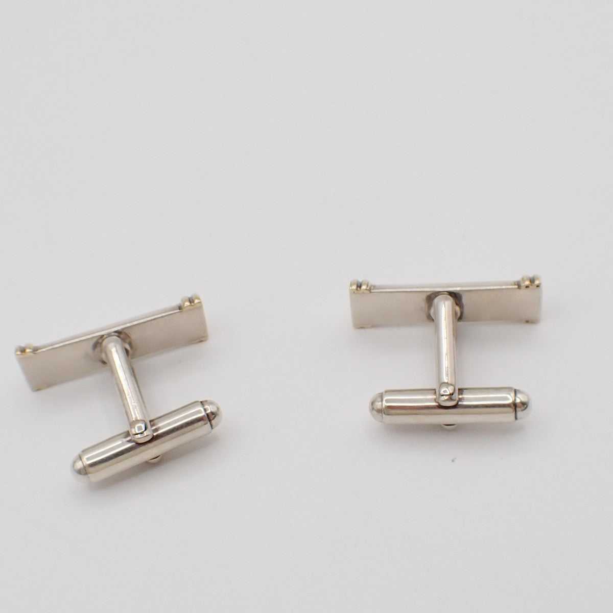 Tiffany & Co. Logo Cufflinks Silver 925 02EG352
