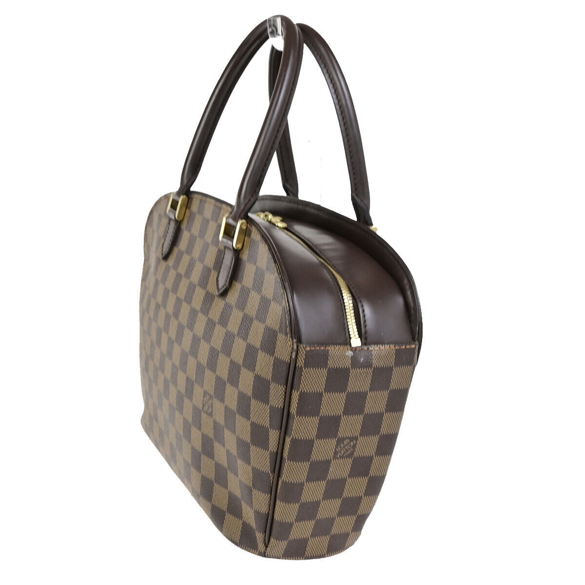LOUIS VUITTON Sarria Horizontal Hand Bag Damier Ebene Leather BN N51282 93SJ510