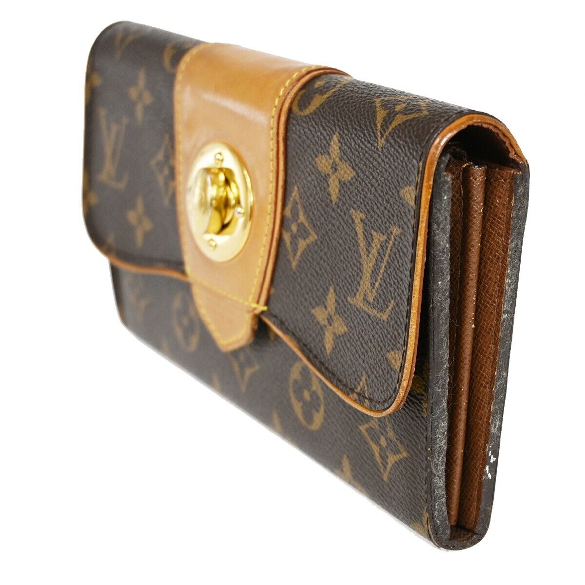 LOUIS VUITTON Portefeuille Boetie Bifold Wallet Monogram Leather M63220 33HB674