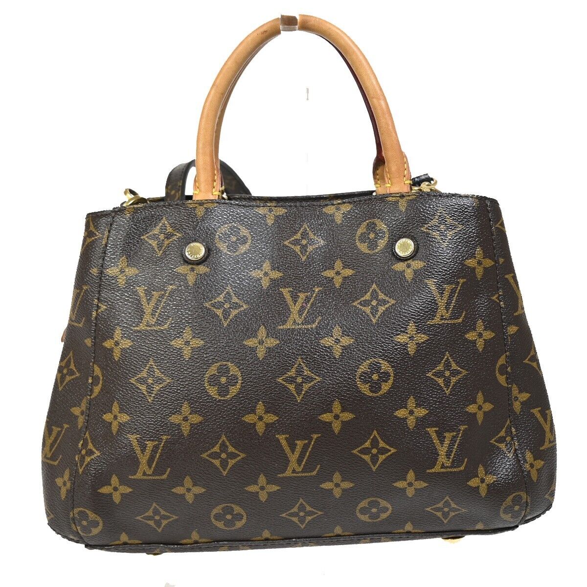 LOUIS VUITTON Montaigne BB Hand shoulder bag Monogram Leather BN M41055 23SH748