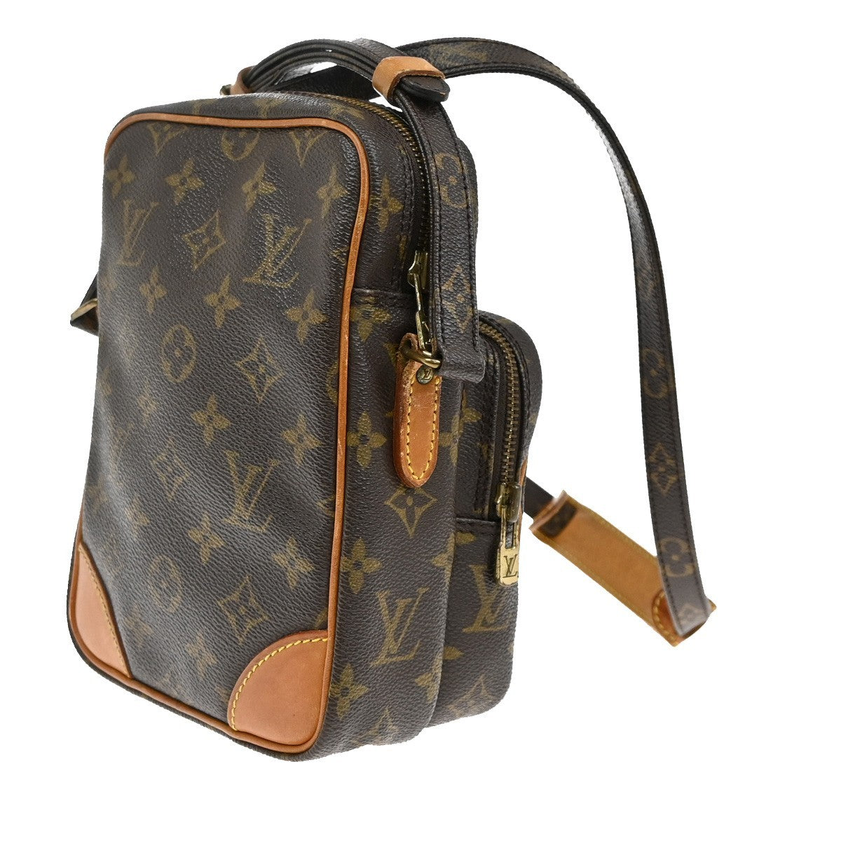 LOUIS VUITTON Amazon Crossbody Shoulder Bag Monogram Leather BN M45236 31KB350