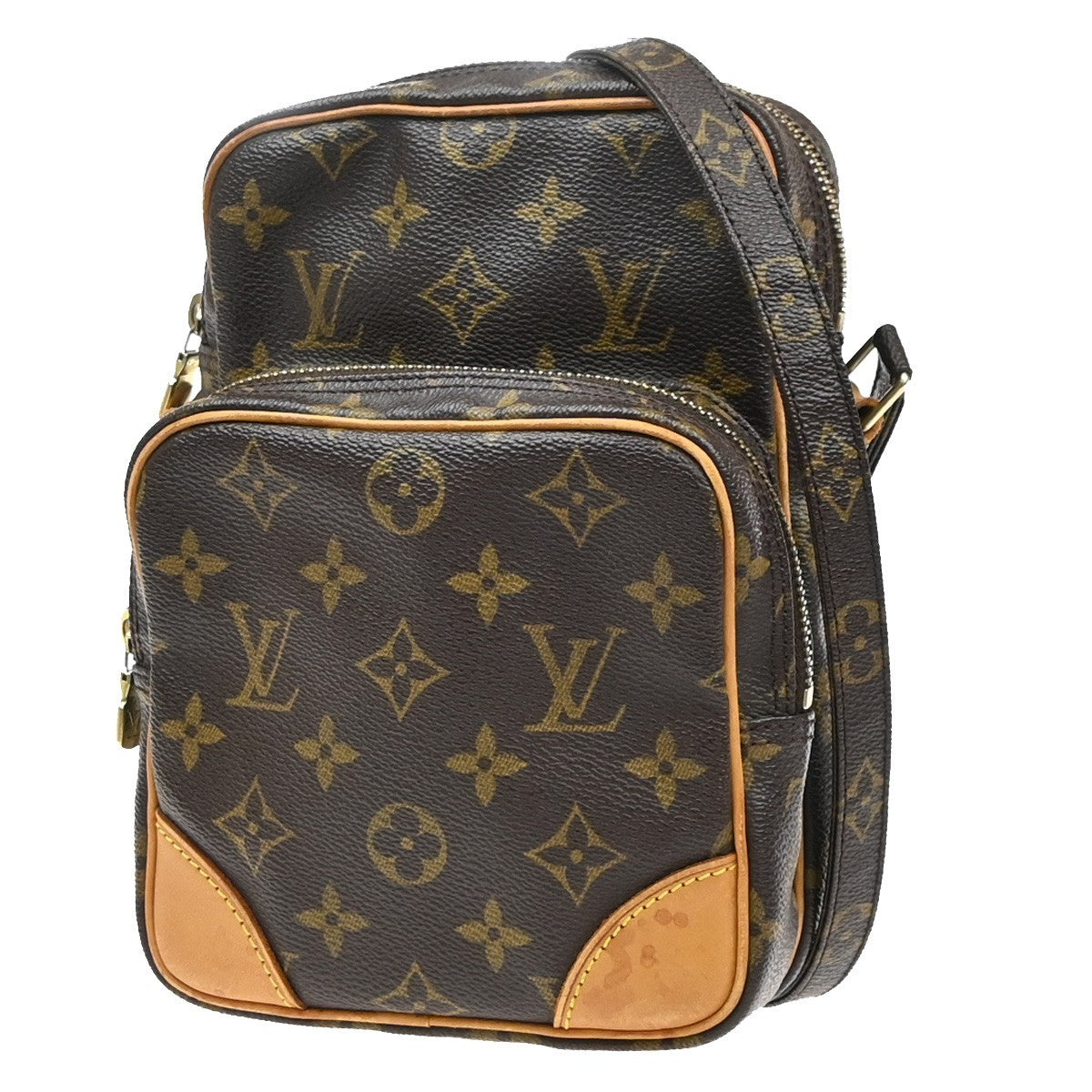 LOUIS VUITTON Amazon Crossbody Shoulder Bag Monogram Leather BN M45236 81YH950