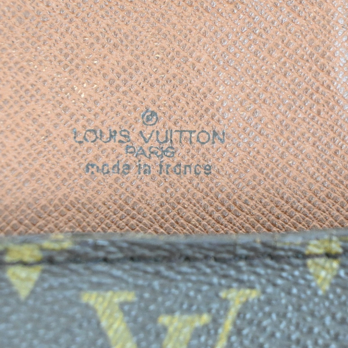 LOUIS VUITTON Saint Cloud GM Shoulder Bag Monogram Leather Brown M51242 65TA044