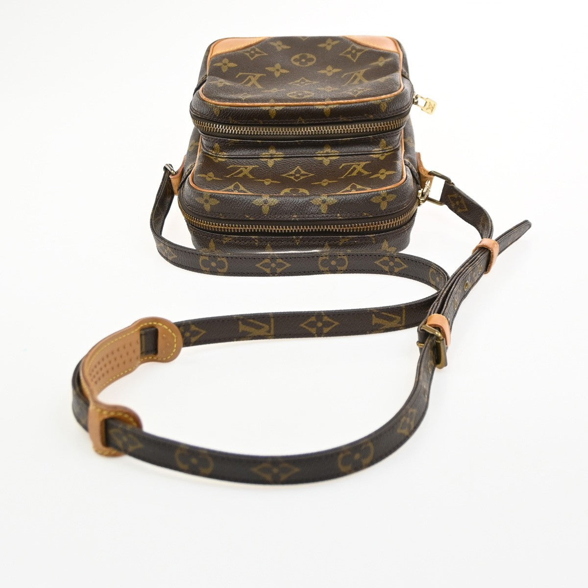 LOUIS VUITTON Amazon Crossbody Shoulder Bag Monogram Leather BN M45236 84CA967