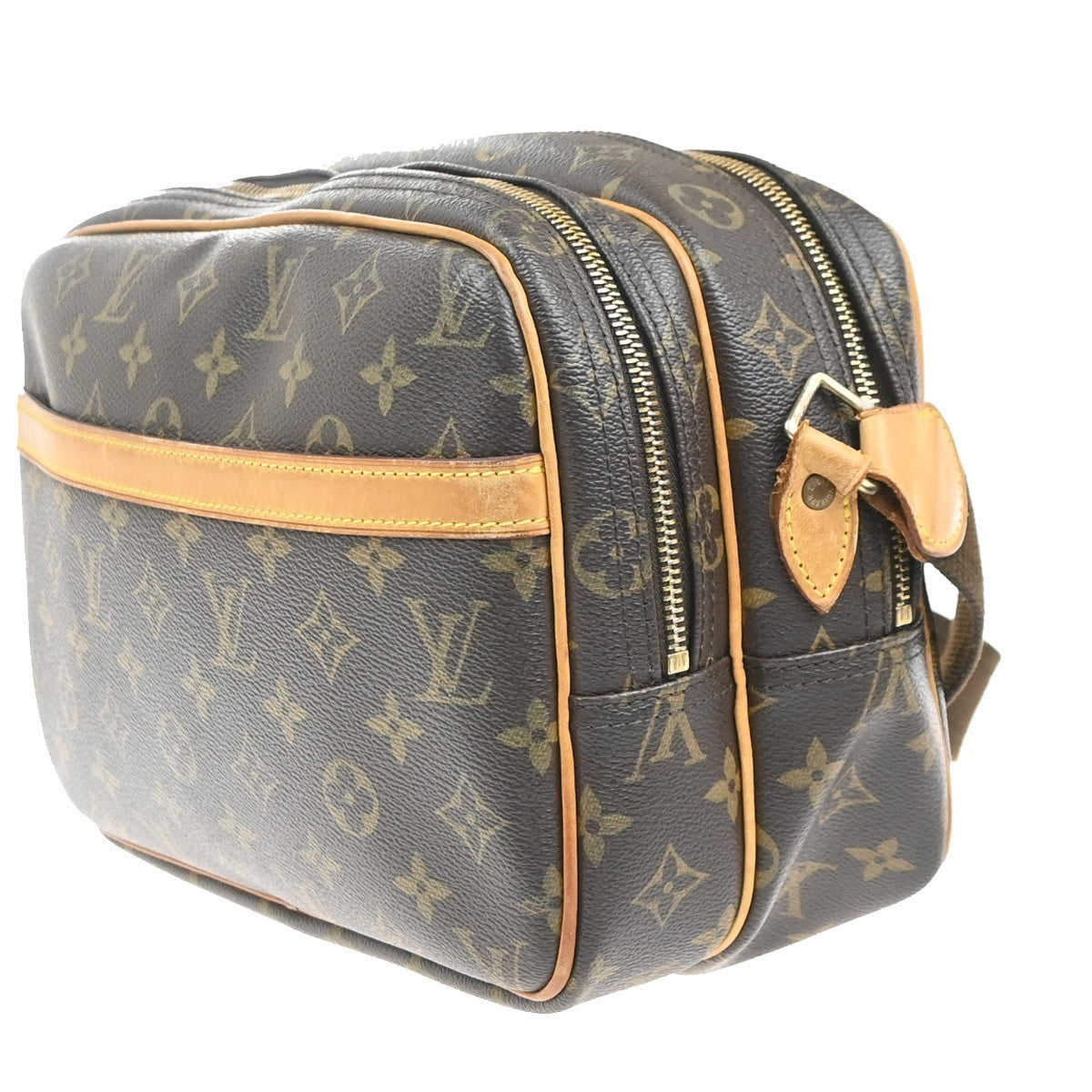 LOUIS VUITTON Reporter PM Crossbody Shoulder Bag Monogram Leather M45254 85KC862