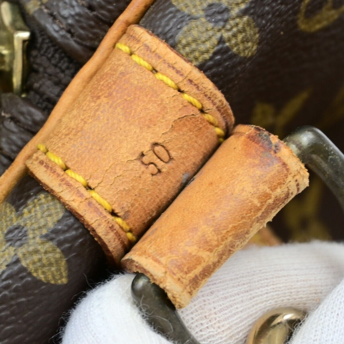 LOUIS VUITTON Keepall Bandouliere 50 2Way Hand Bag Monogram BN M41416 75EE031