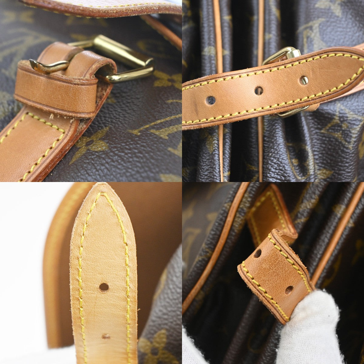 LOUIS VUITTON Saumur 35 Shoulder Bag Monogram Leather BN France M42254 16CA798