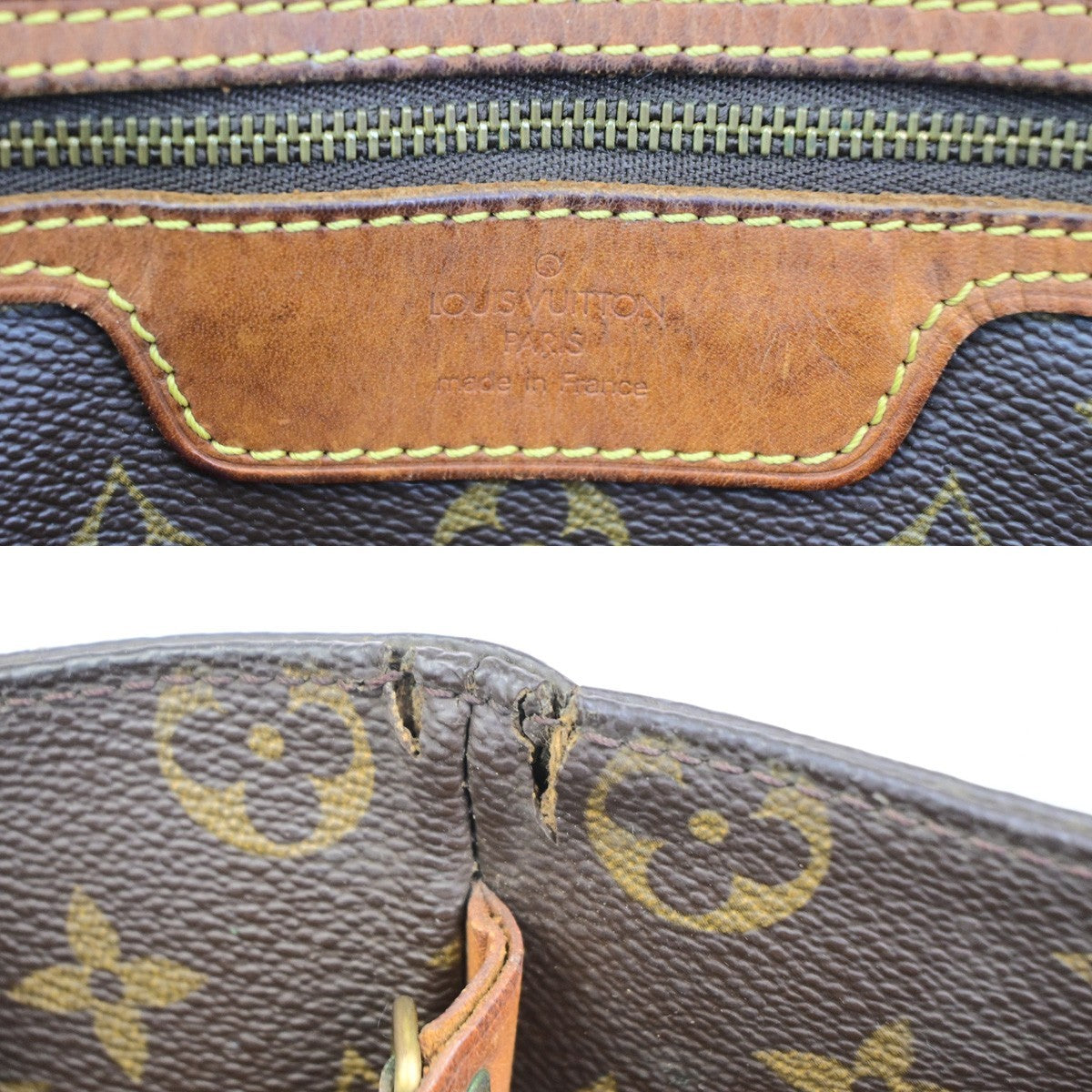 LOUIS VUITTON Sac Shopping Shoulder Tote Bag Monogram Leather BN M51108 61YJ235