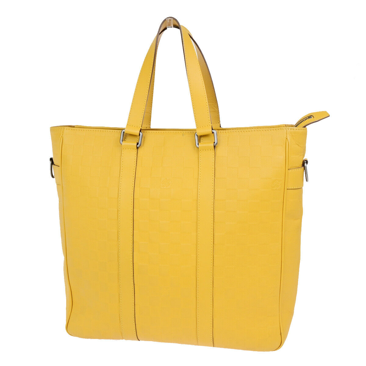 LOUIS VUITTON Neo Tadao Hand Bag Damier Infini Yellow N41228 78YG642