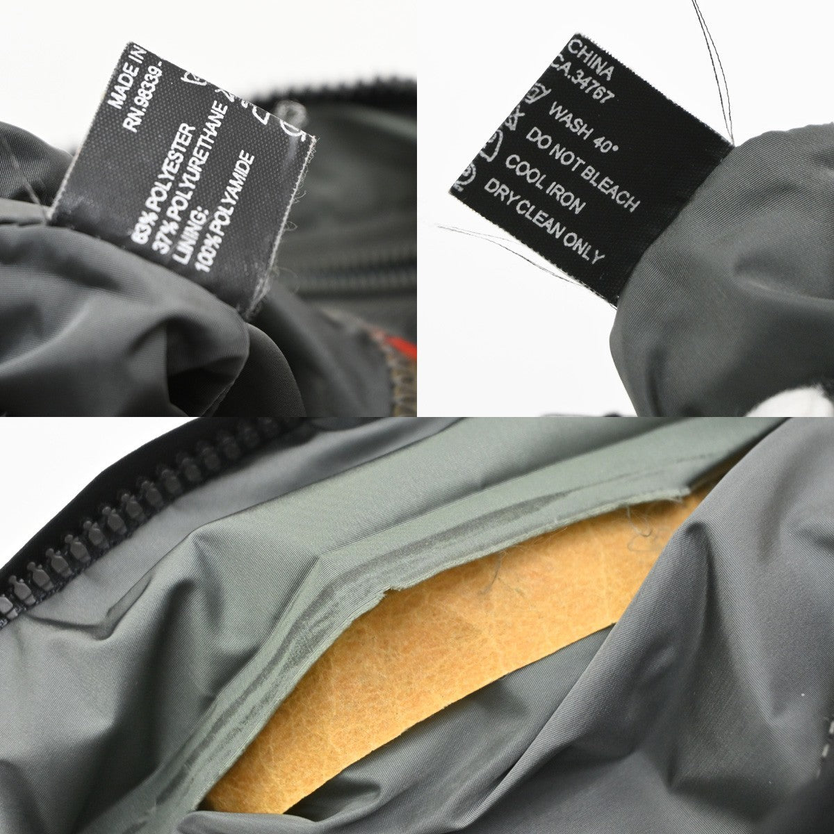 PRADA Logo Sport Crossbody Shoulder Bag Nylon Canvas Black Green SHW 65KD178