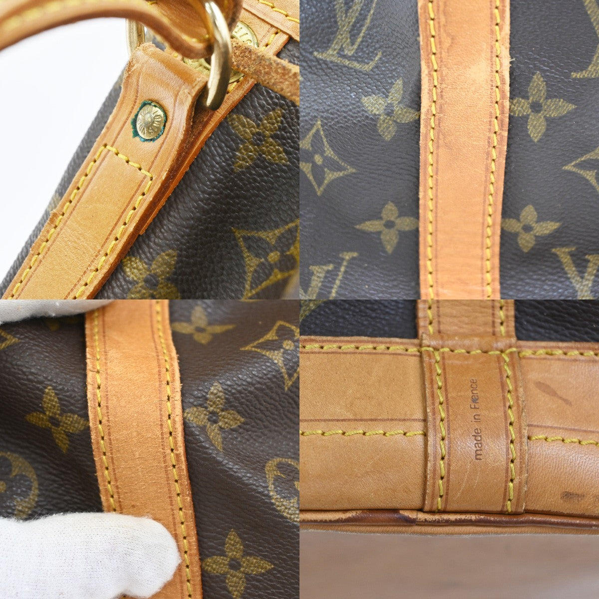 LOUIS VUITTON Noe GM Drawstring Shoulder Bag Monogram Leather BN M42224 74CA908
