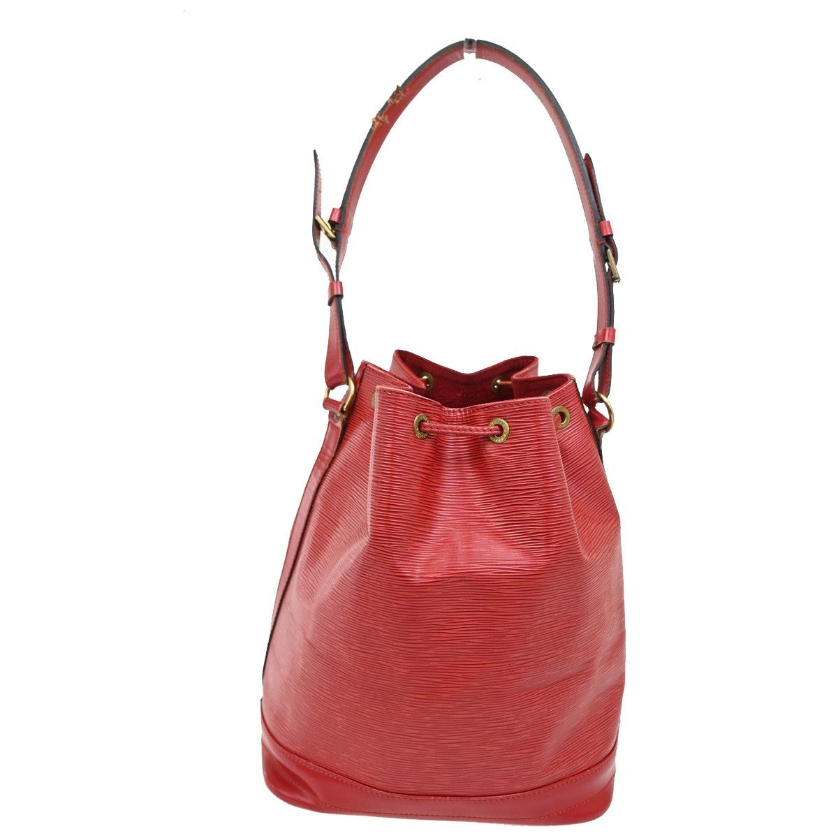 LOUIS VUITTON Noe GM LV Drawstring Shoulder Bag Epi Leather Red M44007 69KB506