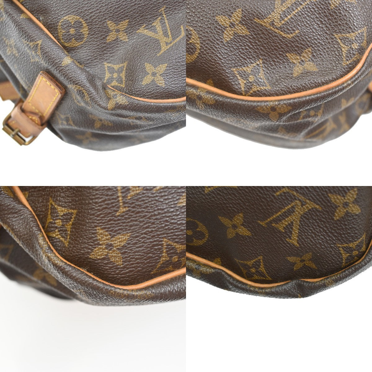 LOUIS VUITTON Saumur 35 Shoulder Bag Monogram Leather BN France M42254 88ZA276