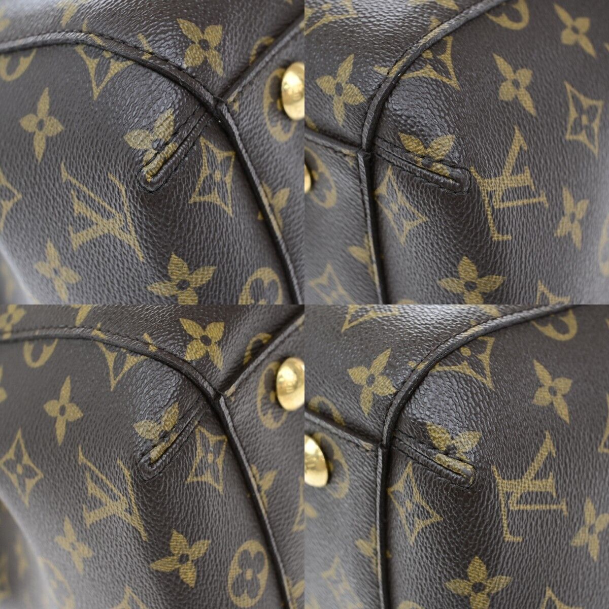LOUIS VUITTON Montaigne MM 2Way Shoulder Bag Monogram Leather BN M41056 652RF220