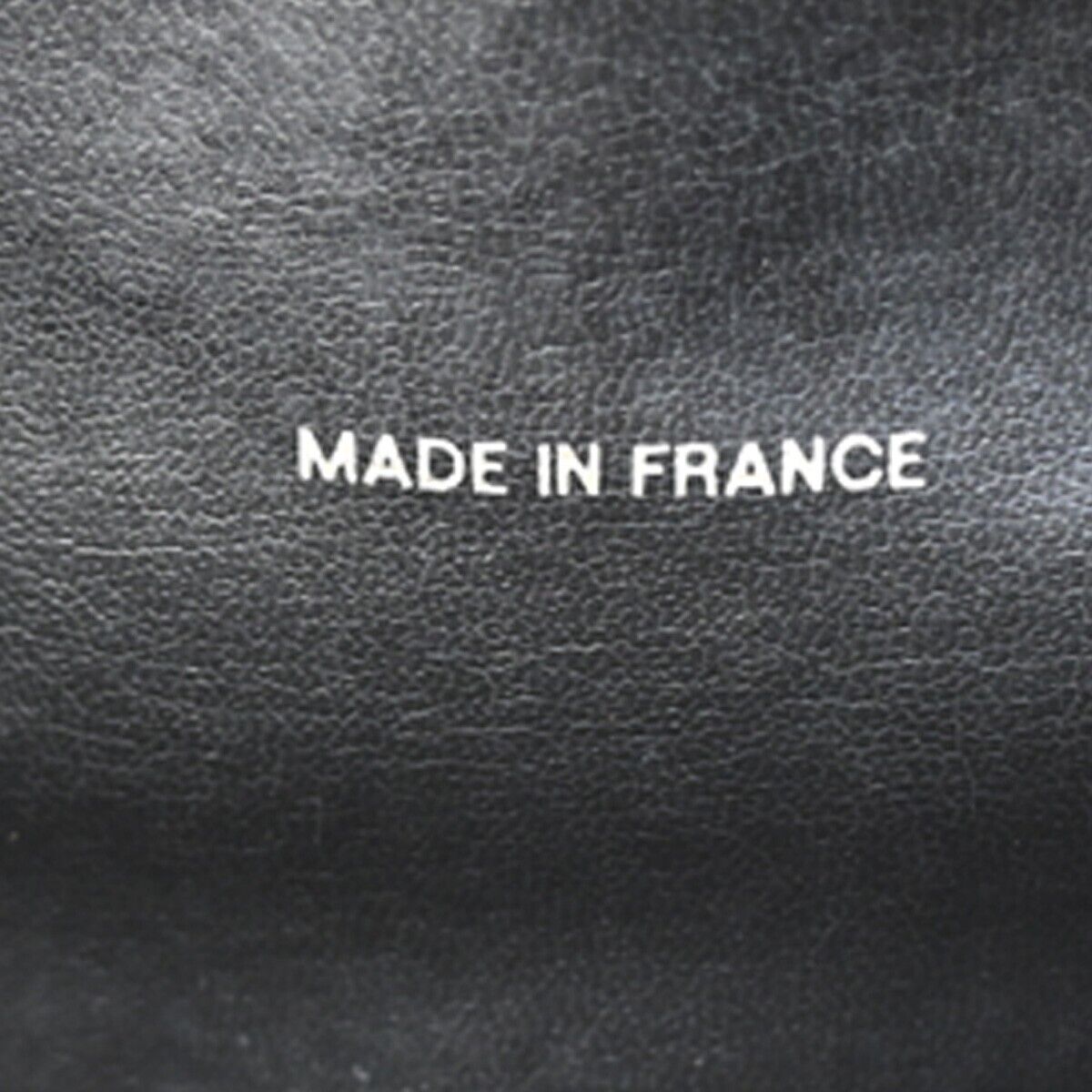 CHANEL CC Logo Matelasse Travel Hand Bag  Leather Black White GHW 847RF134