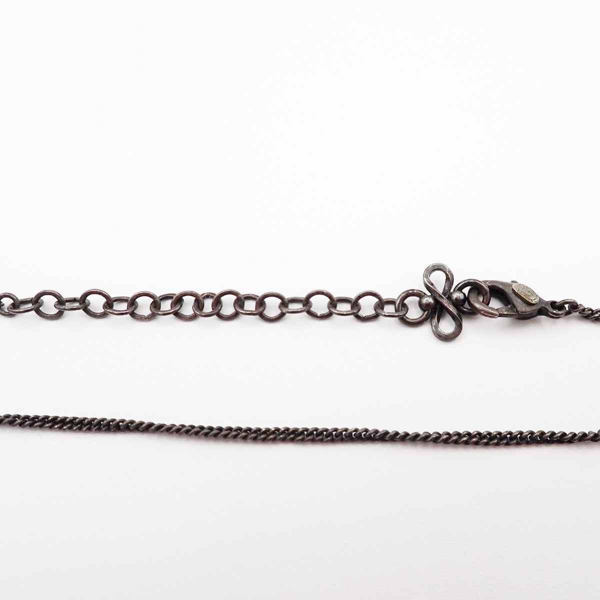 CHANEL CC Logo Mademoiselle Coin Pendant 03P Necklace Metal France 85RL891