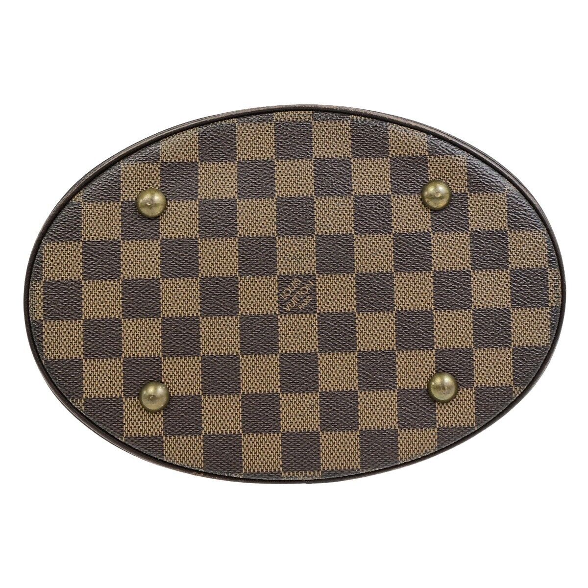 LOUIS VUITTON Marais Shoulder Bag Damier Ebene Leather Brown N42240 84EA283