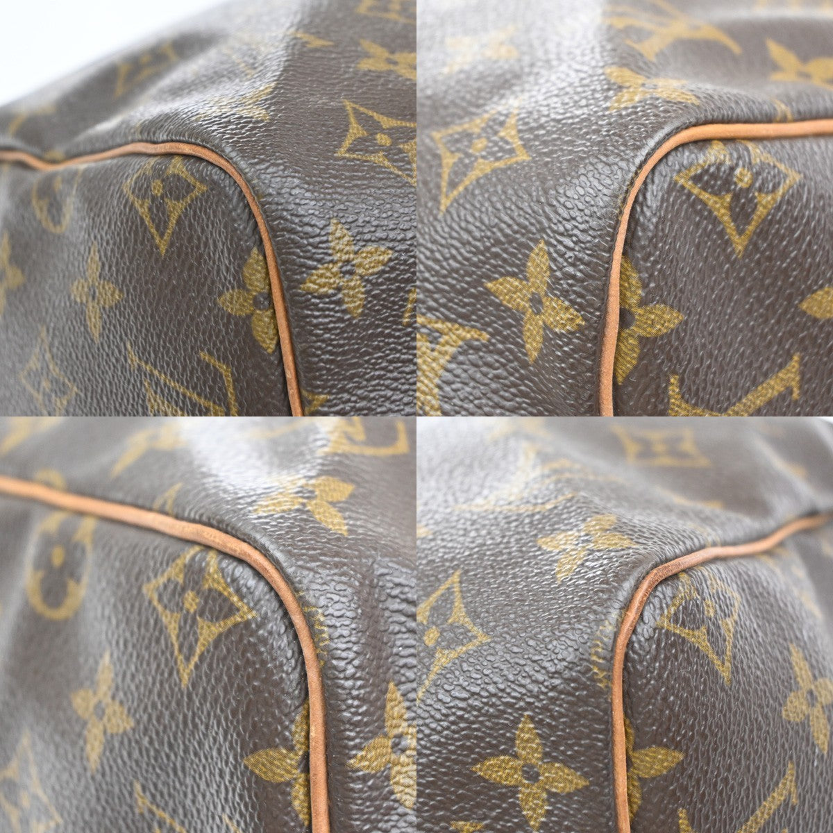 LOUIS VUITTON Speedy 30 Travel Hand Bag Monogram Leather Brown M41526 17MA564