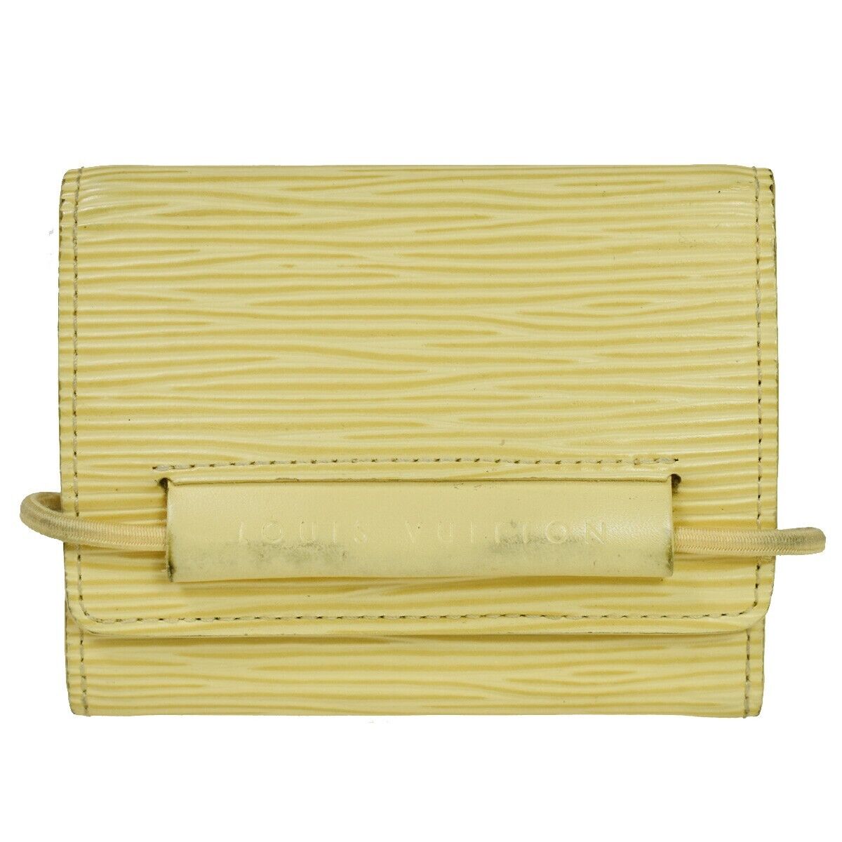 LOUIS VUITTON 4 Set Wallet Card Coin Case Monogram Mini Lin Vernis Epi 68JH586