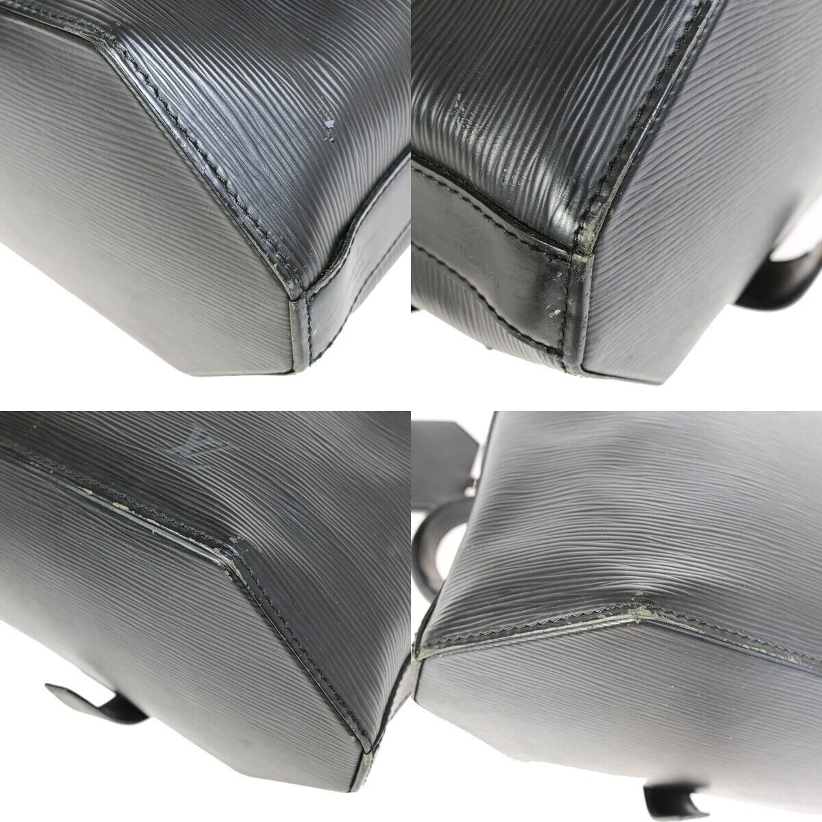 LOUIS VUITTON LV Sac A Dos Shoulder Bag Epi Leather Black France M80153 31EB123
