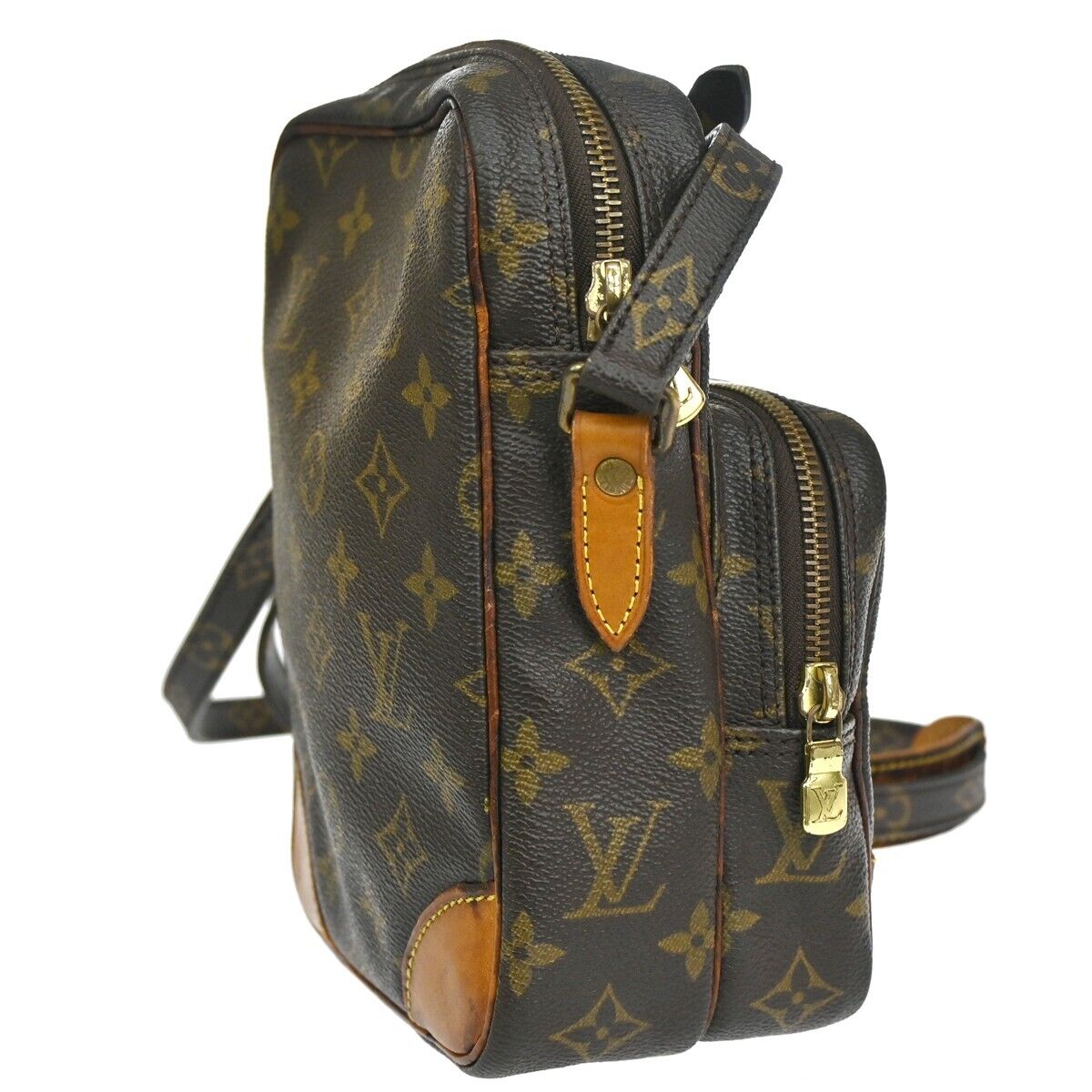 LOUIS VUITTON Amazon Crossbody Shoulder Bag Monogram Leather BN M45236 62EA038