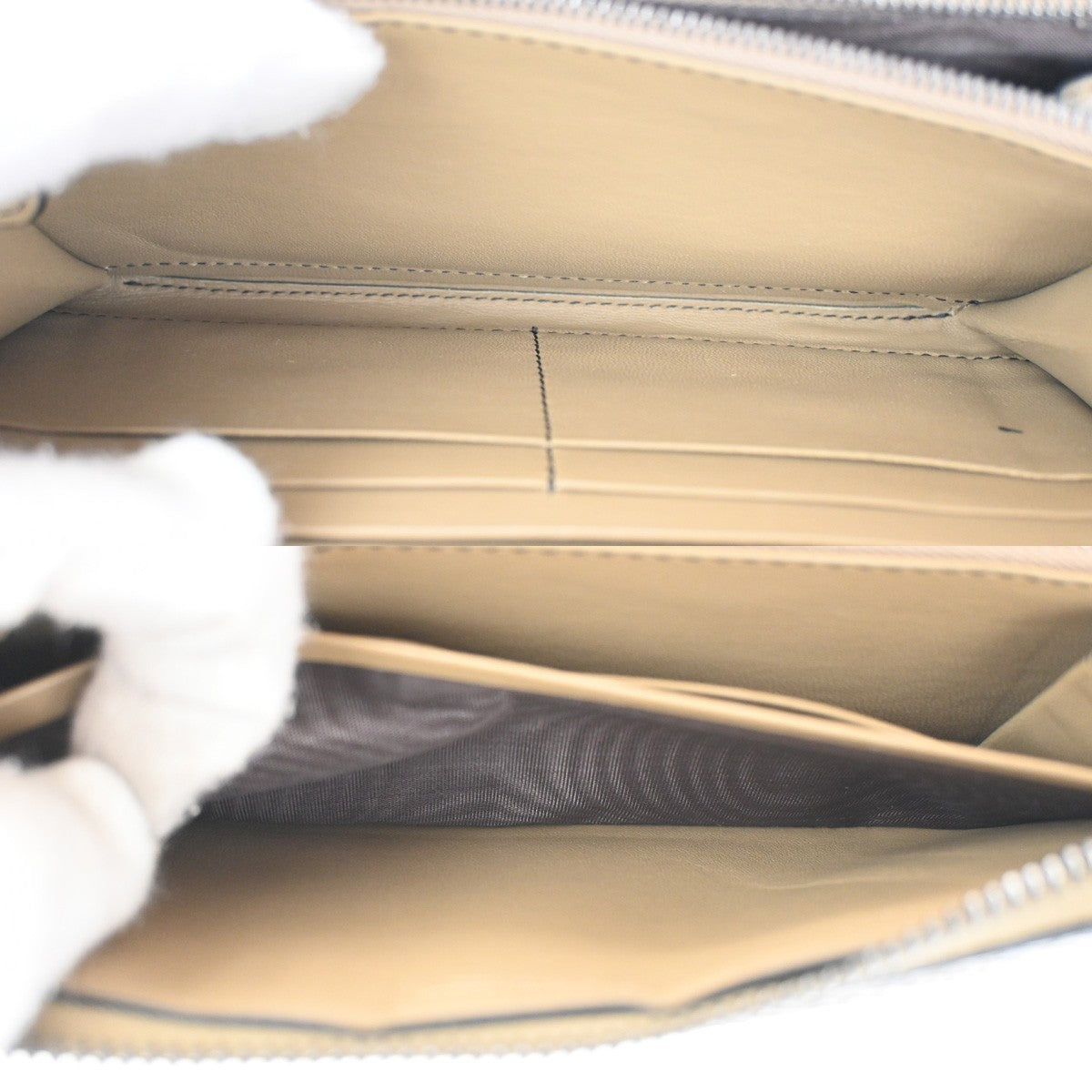 BOTTEGA VENETA  Intrecciato Zippy Long Wallet  Embossing Leather BN 64TA432