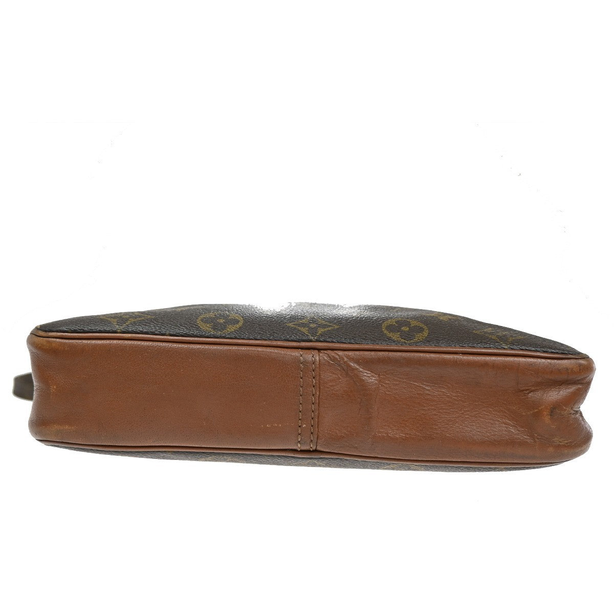 LOUIS VUITTON Pochette Sport Shoulder Bag Monogram Leather Brown France 61KB831