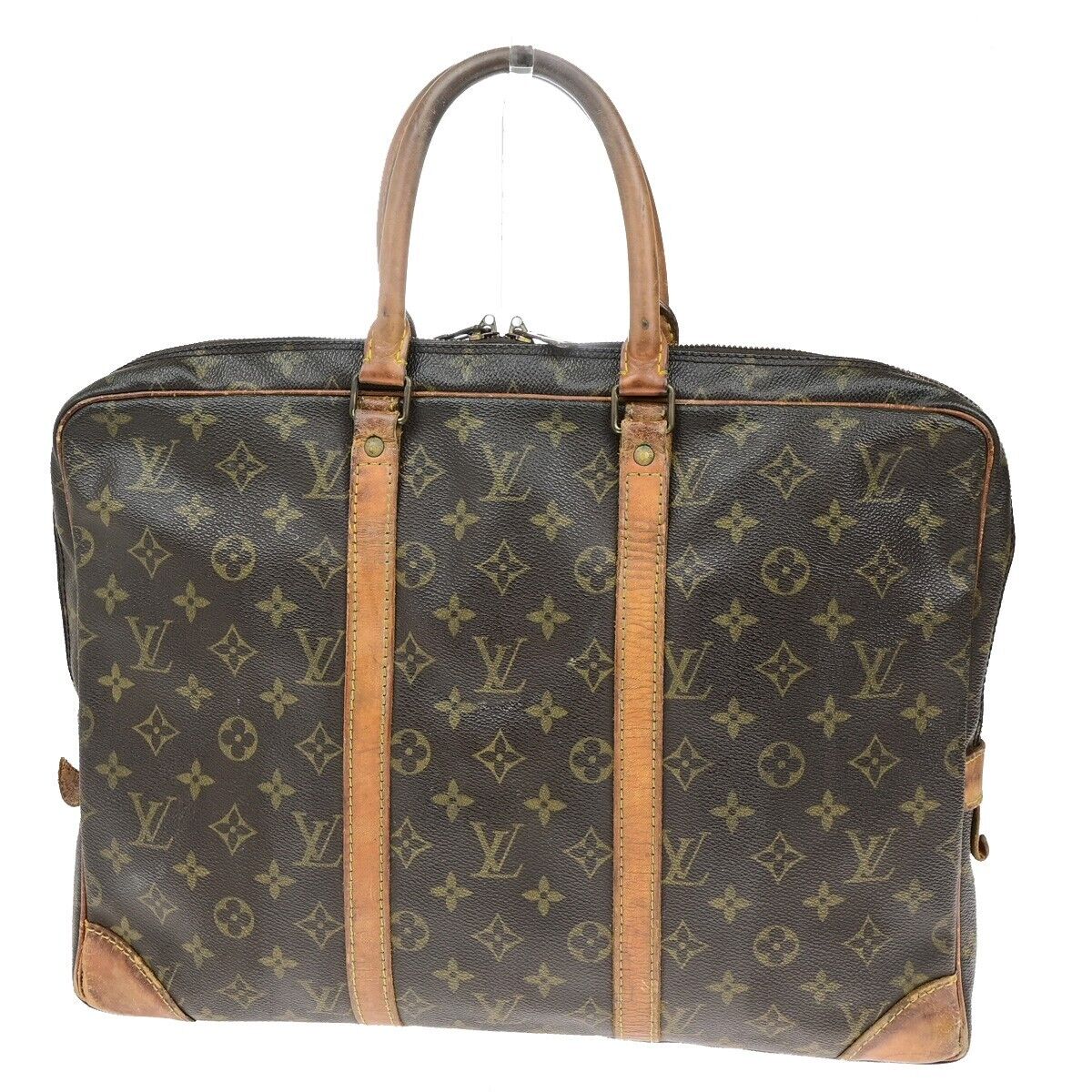 LOUIS VUITTON Porte Documents Voyage Briefcase Hand Bag Monogram M53361 04EE002