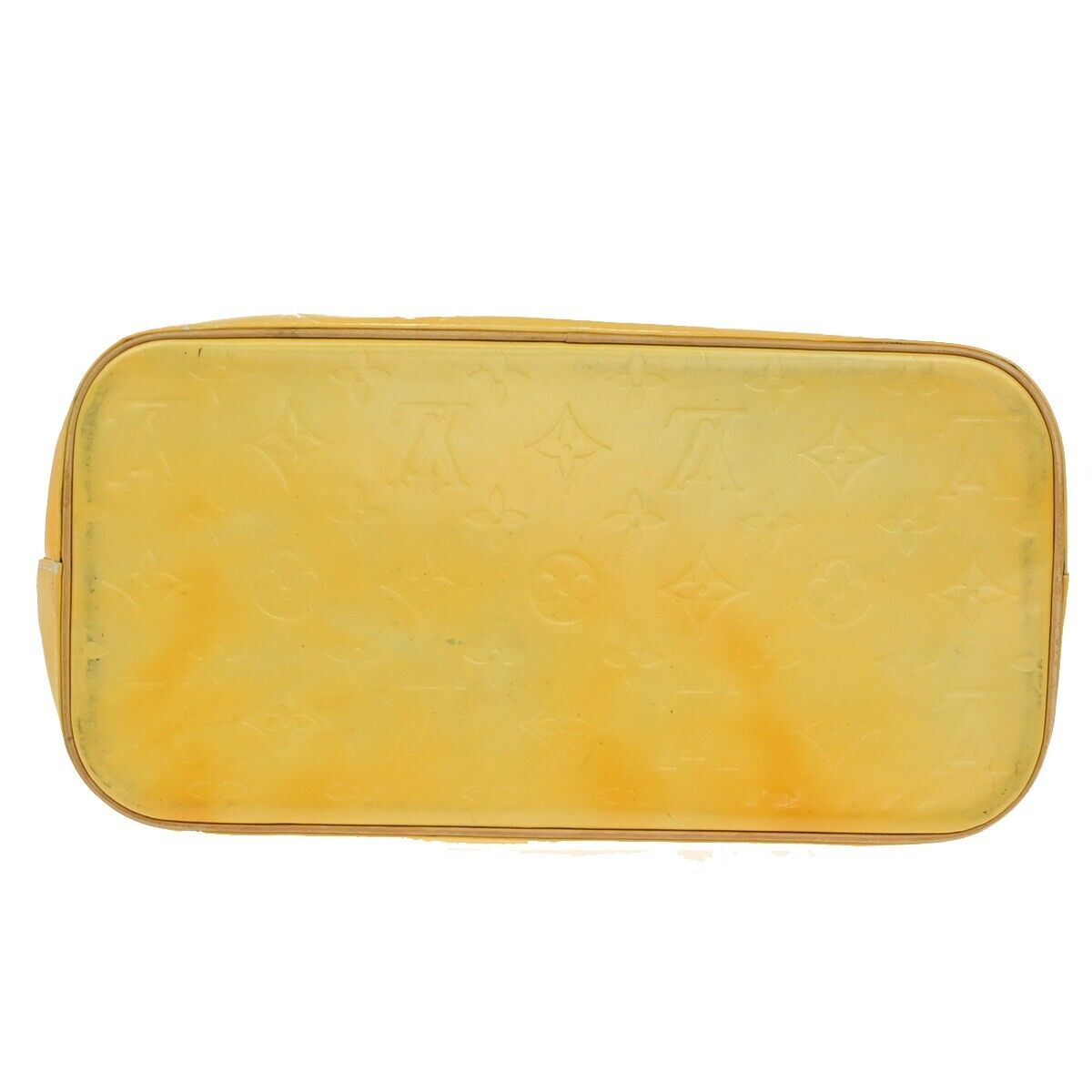 LOUIS VUITTON Houston Shoulder Bag Monogram Vernis Leather Yellow M91055 05FB524