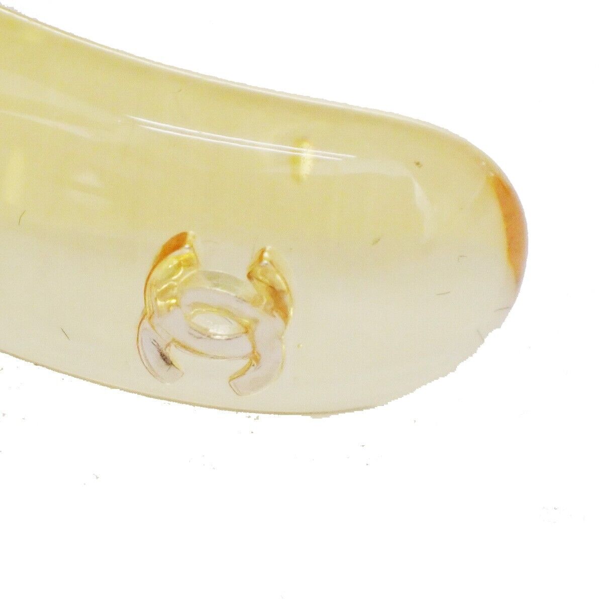 CHANEL Camellia Earrings Studs Bracelet Bangle 2 Set Purple 01P  77RC803