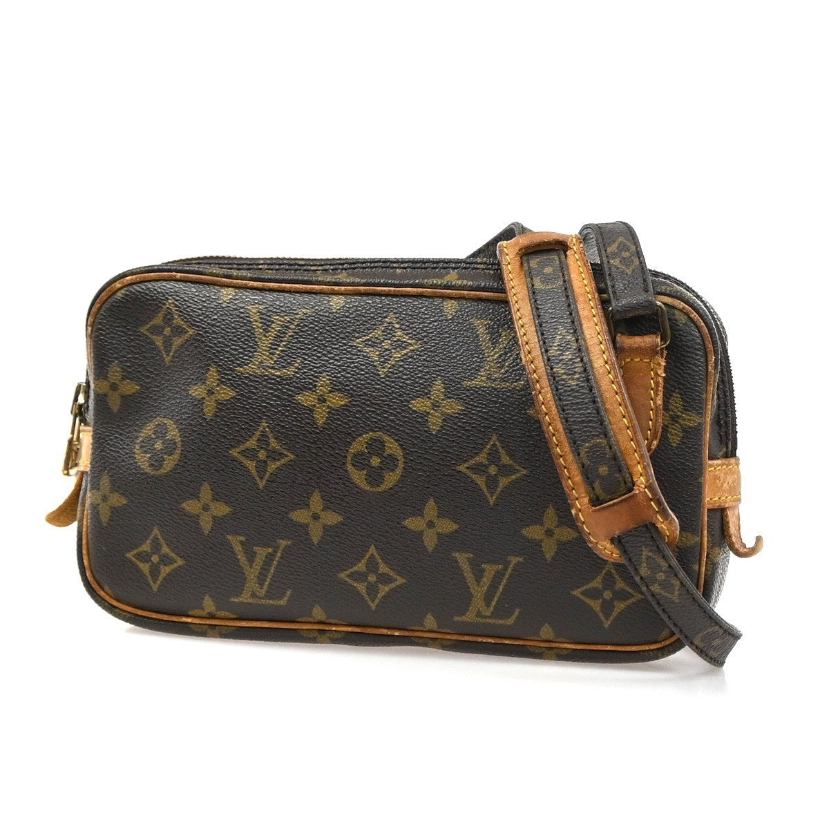 LOUIS VUITTON Marly Bandouliere Shoulder Bag Monogram Leather BN M51828 34SA050
