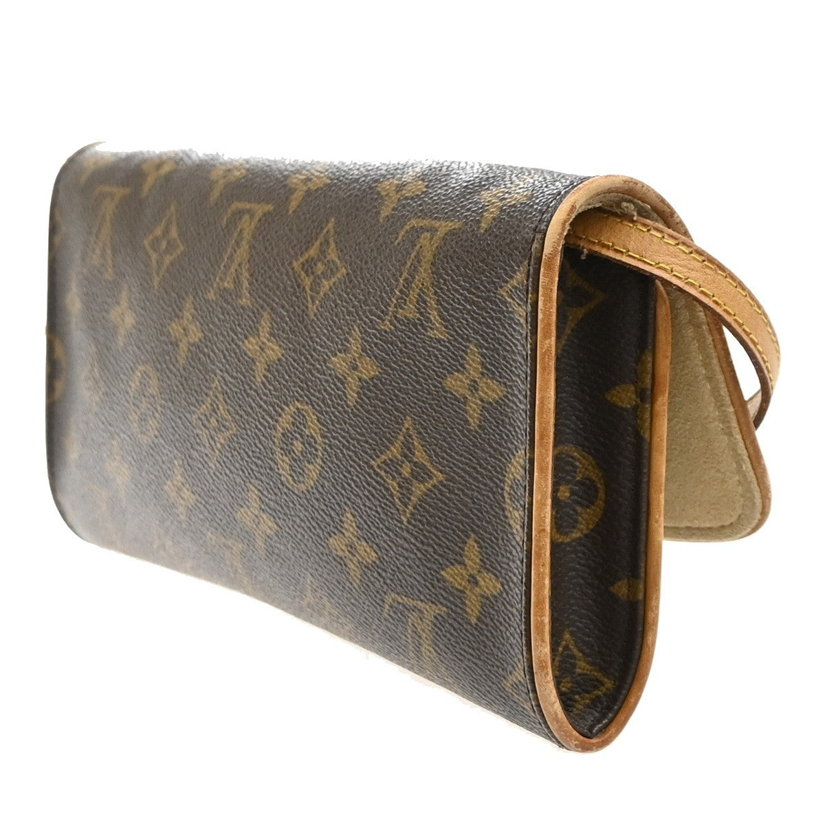 LOUIS VUITTON Pochette Twin GM 2Way Shoulder Bag Monogram Brown M51852 33PA005