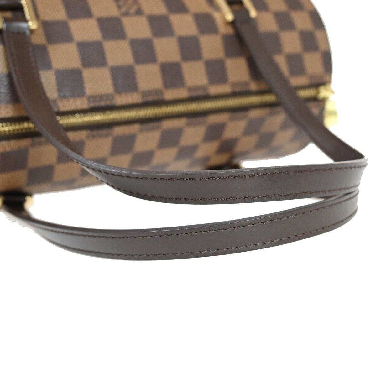 LOUIS VUITTON Papillon 30 Hand Bag Damier Ebene Leather Brown N51303 97FA076