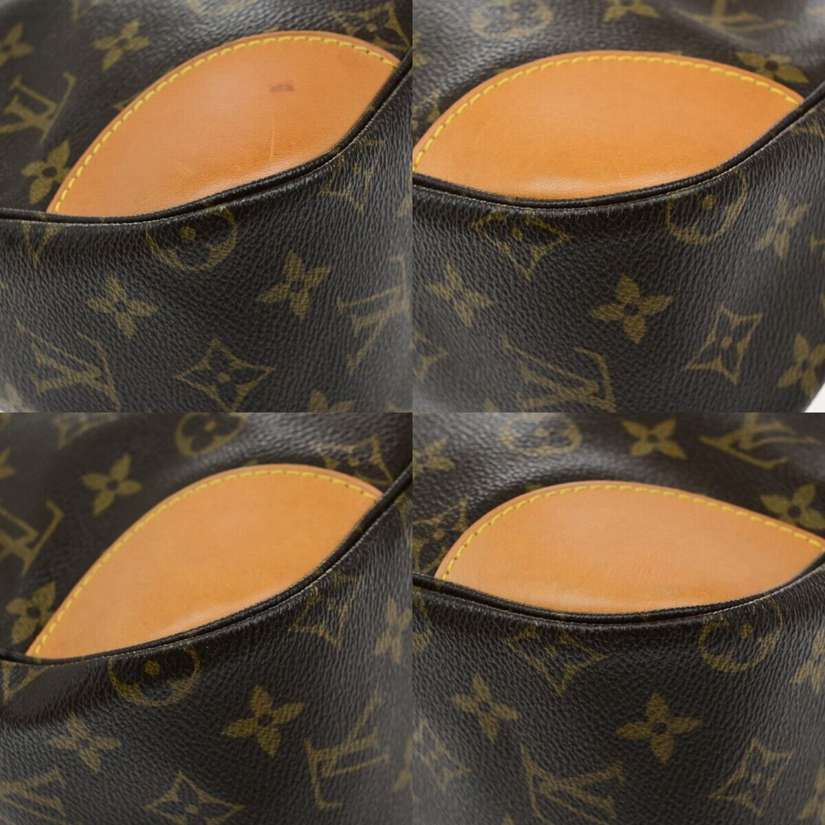 LOUIS VUITTON Boulogne 30 Shoulder Bag Monogram Leather Brown M51265 18ED944