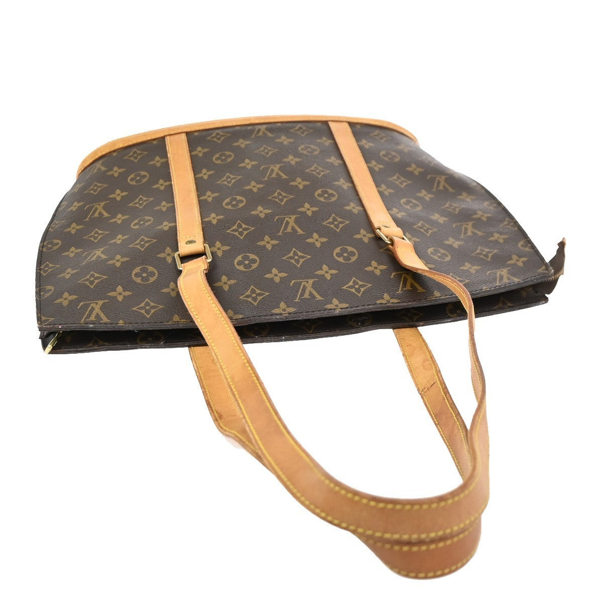 LOUIS VUITTON Babylone Shoulder Bag Monogram Leather Brown France M51102 86KP494